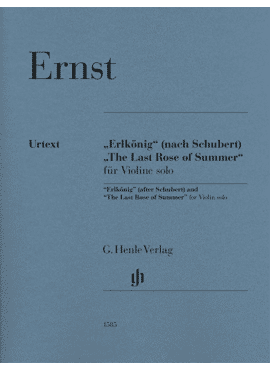 “Erlkönig” (after Schubert) and “The Last Rose of Summer” for Violin solo